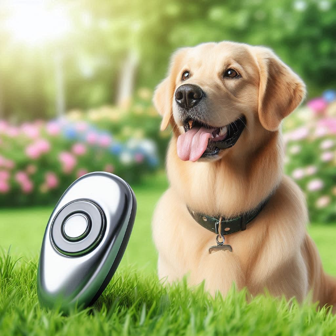 clicker training chien